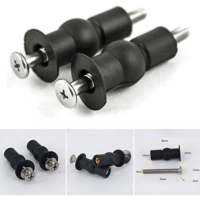 Xpccj wc top copertura coperchio 2pcs raccordo di fissaggio sedi