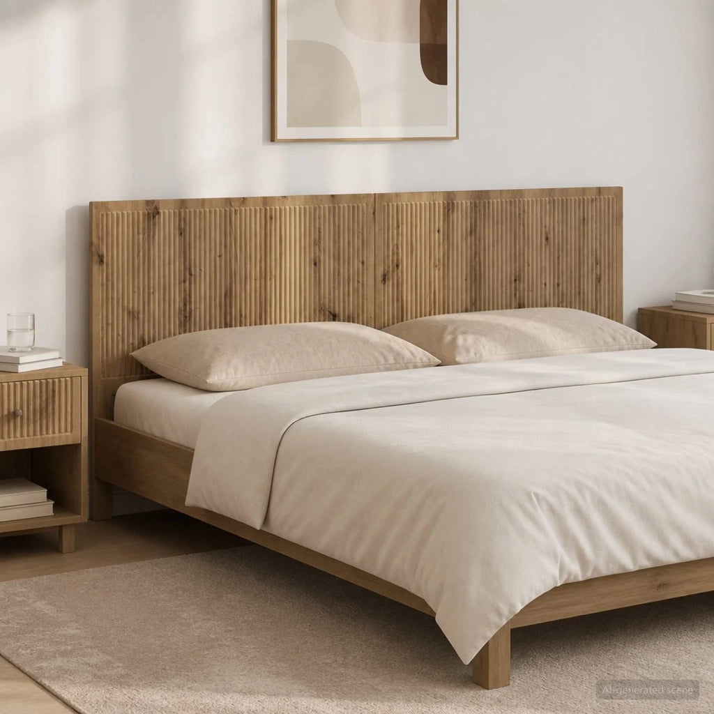 Testiera da Muro EDE Rovere Artigianale Legno ingegnerizzato 896064
