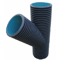 Braga ridotta 45 per tubo corrug ato d.315 200 saldata