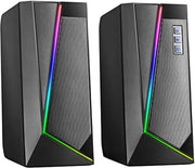 Altoparlanti per PC - Altoparlanti per Computer - Altoparlanti per Giochi - Nero