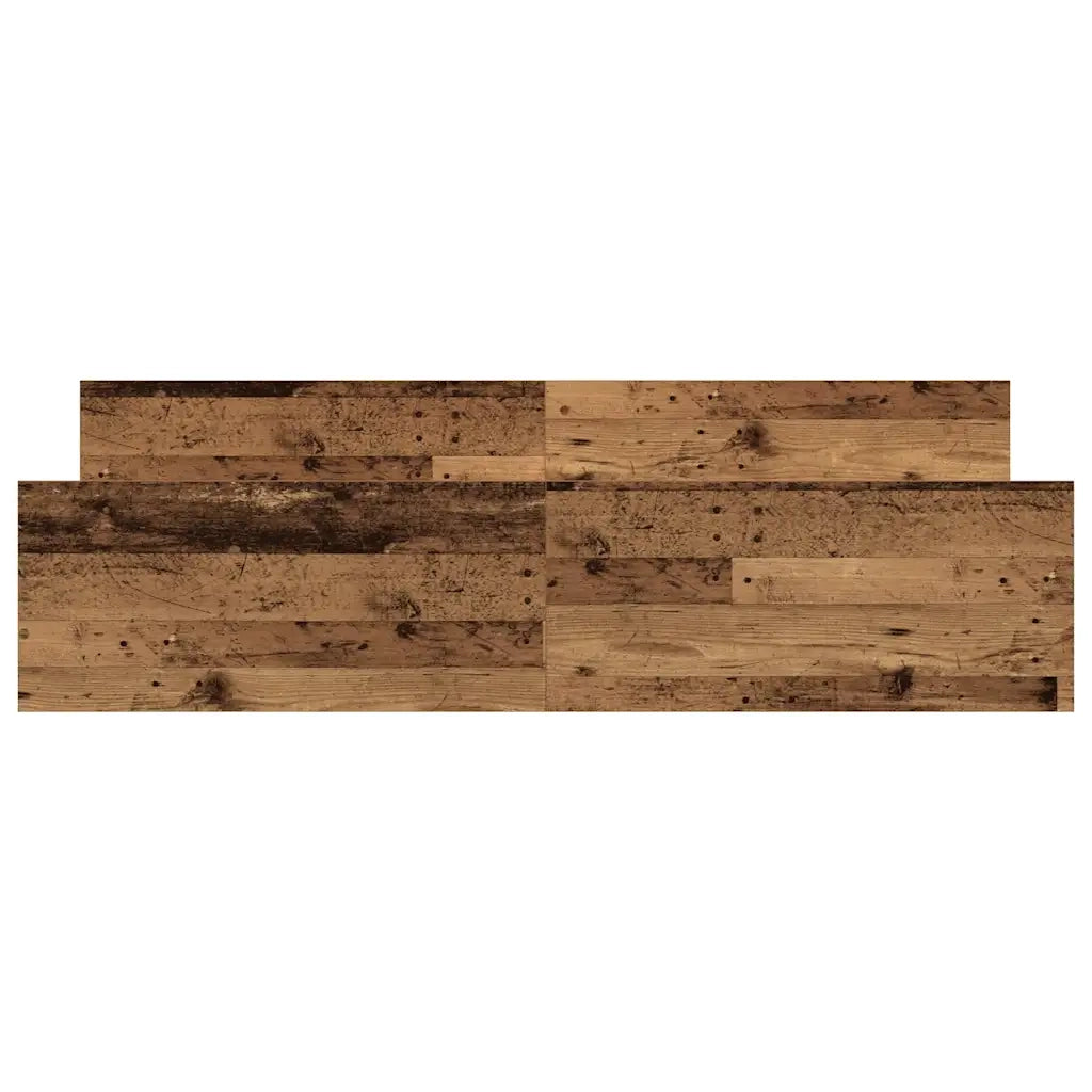 Letto matrimoniale | Letto per adulti | Giroletto senza Materasso Legno Antico 160x200 cm in Truciolato