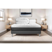 Pacchetto letto completo - Materasso 180x200cm + Box spring con doghe (kit) + 2 cuscini + Piumino - Vital Soft