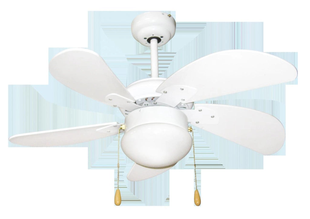 ZEPHIR VENTILATORE DA SOFFITTO 76 CM 5 PALE CON LUCE BIANCO