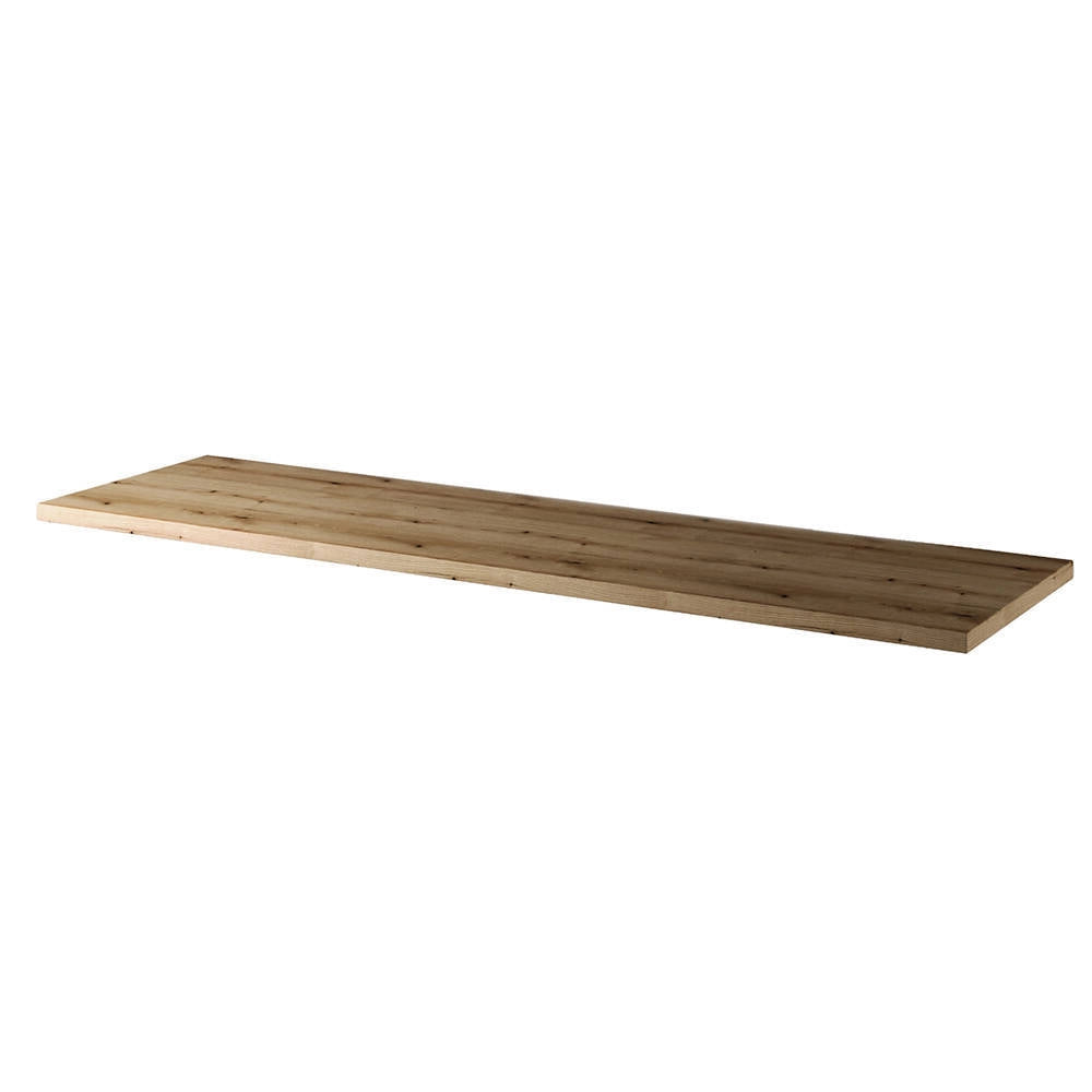 Mobile Sottolavabo Doppio da Parete NEWPORT a 4 Cassetti e Armadietto 140 x 60 x 40 cm - Nero / Effetto Rovere [en.casa]