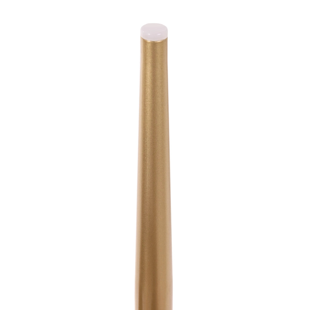 Sedia da sala da pranzo in velluto con design ergonomico; gambe metalliche dorate; in MDF e metallo; beige