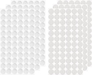 Punti di adesivo autoadesivi 15 mm - punti adesivi per carta plastica vetro pelle metallo bianco 1008 pezzi Adesivo autoadesivo