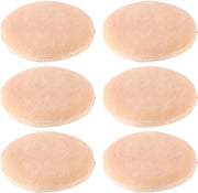 Kit di applicazione per pelle con pennello a setole corte in microfibra e manico in feltro