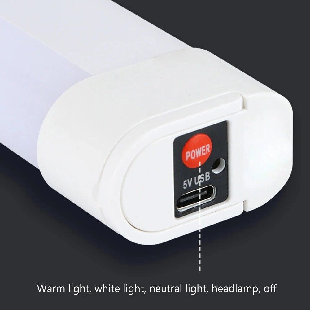 Mini lampada torcia magnetica multifunzionale con pannello solare 15 LED LE-148