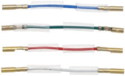 Cavo di collegamento 41 mm - 4 pezzi - senza ossigeno rame - cavo per testa stereo - codice colore - connessione semplice - cavo di collegamento