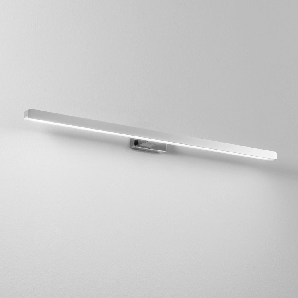 APPLIQUE LED LANCER CROMO FISSAGGIO PARETE E SPECCHIO 13W 1000LM 4000K IP54 75x9x4CM