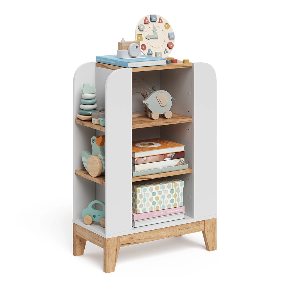 Vitalispa Libreria bambini Bianco/Artisan 60 x 88 cm con 9 scomparti