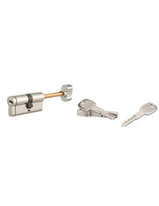 Cilindro europeo pomolo codolo regolabile Transit 1 30Bx35, Nichel, 4 chiavi +1 cantiere - THIRARD