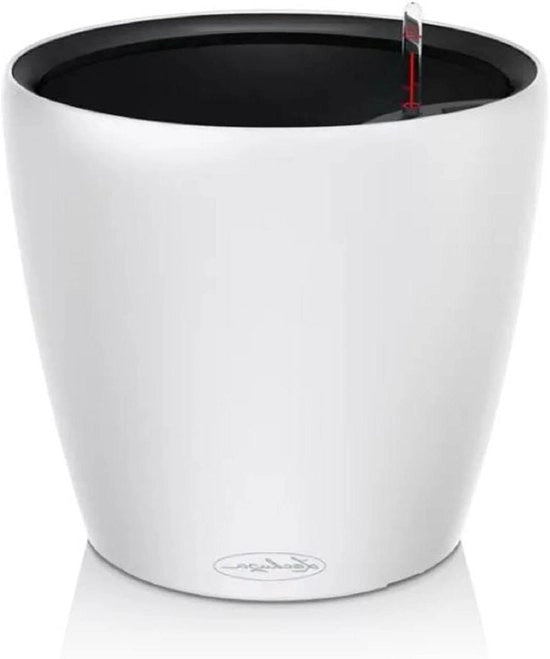 Contenitore per piante Color LS bianco con sistema di irrigazione Ø 22 × 20 cm|14260