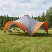 Tenda Party con tetto Grigio e arancione 600 x 600 x 400 cm 42028613