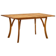 Set Mobili da Pranzo per Giardino 5 pz Nero 3072149
