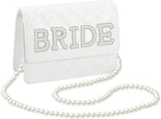 Accessori di Festa per Sposa Clutch per Regali di Matrimonio JGA Accessori per Festa di Sposa per Fidanzati Festa per Fidanzati Donna Dama Ragazza Accessori di Festa per Sposa per Festa di Sposa