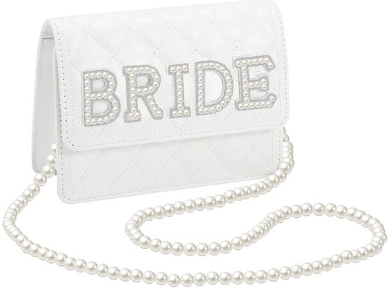 Accessori di Festa per Sposa Clutch per Regali di Matrimonio JGA Accessori per Festa di Sposa per Fidanzati Festa per Fidanzati Donna Dama Ragazza Accessori di Festa per Sposa per Festa di Sposa