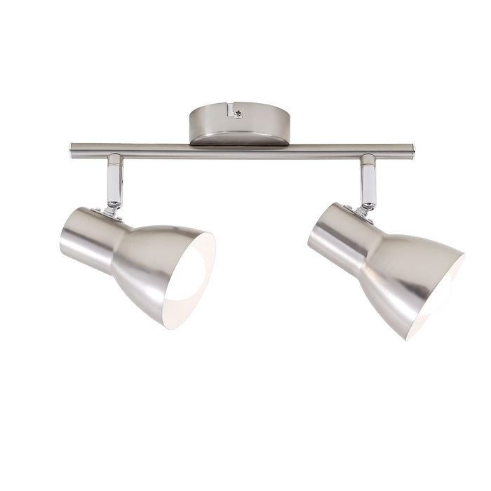 Spot Moderno Cup Metallo Nickel Satinato 4 Luci E15