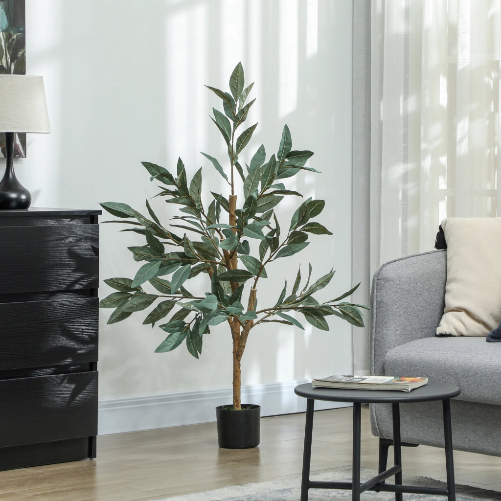 Pianta Artificiale Alloro 120 cm ¨C Xylo ¨C Verde Decorazione Casa Ufficio