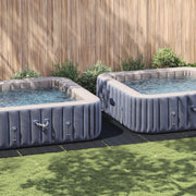 Copertura per Piscina Rettangolare Nera Plastica 999 x 500 cm