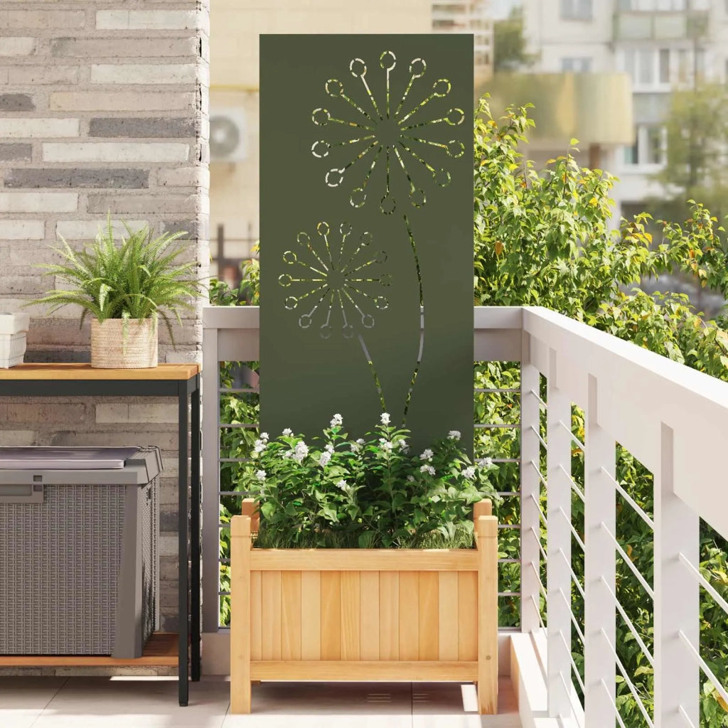 Schermo per privacy in giardino Oliver verde 50 x 140 cm CFW4003617