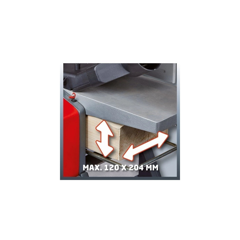 Trade Shop - Pialla A Filo E Spessore Einhell Tc-sp 204 Motore 1500 W Inclinazione 45° -