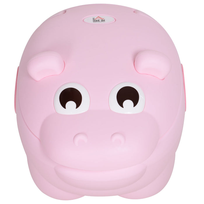 Vasino per Bambini Antiscivolo Ippopotamo  Hippoo Rosa