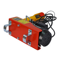 Argano elettrico 540W Verricello a motore fino a 125/250kg Fune 12/6m funzionamento a 1 mano