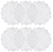 6 pezzi di coperte a maglia manuale piccole - Ideali come tovaglia o sottopiatto