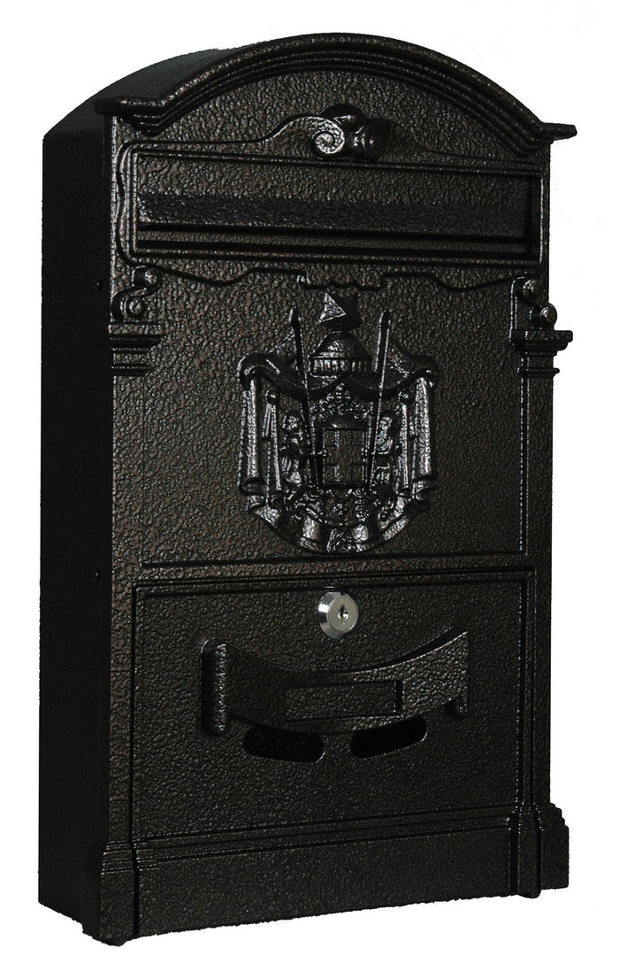 cassetta alluminio "regia posta" bronzo cod:ferx.28629