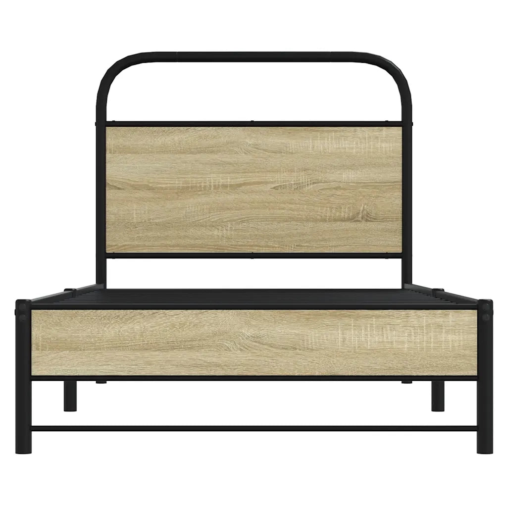 Giroletto senza Materasso Rovere Sonoma 75x190 cm in Truciolato 4100418
