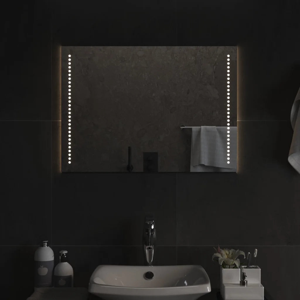 Specchio da Bagno | Specchio decorativo con Luci LED 50x70 cm
