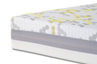 Materasso Piazza e Mezza in memory foam Wonder 6 Strati Celliant® e Cooler | Dispositivo Medico Detraibile 19% Misura: 120x190 1 piazza e mezza standard