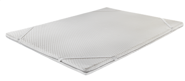 Topper in memory foam 5 cm sfoderabile matrimoniale Misura: 165x190 Fuori misura