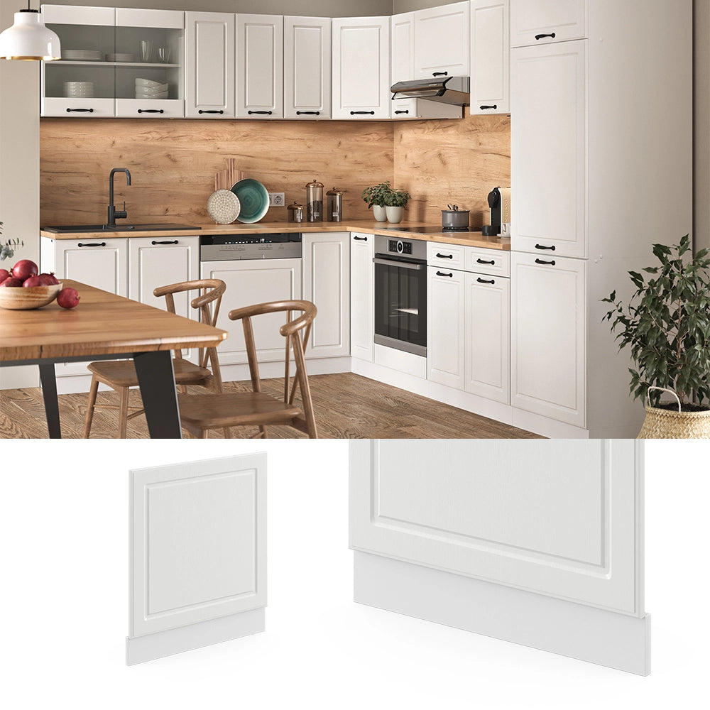 Vicco Pannello frontale Bianco casa di campagna 60 cm , PL Rovere