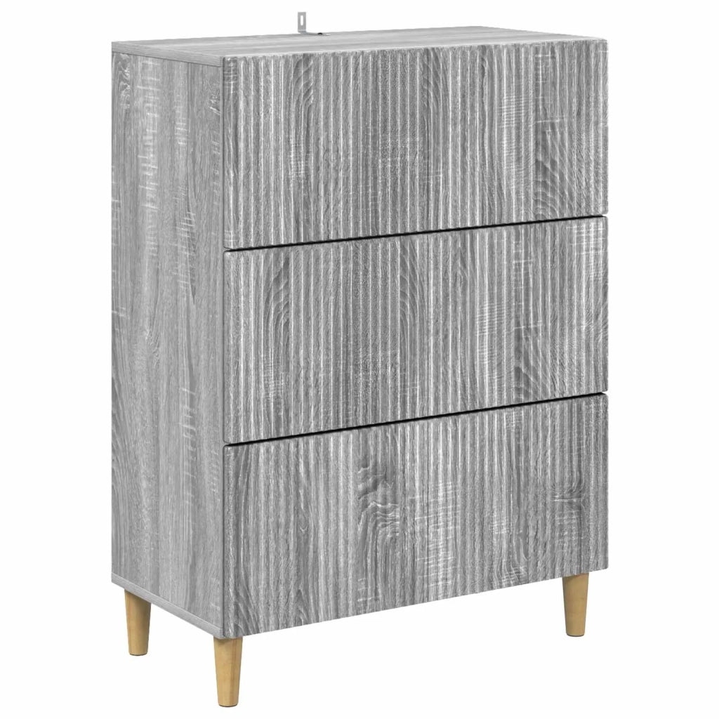 Mobile con Cassetti Grigio Sonoma 66 x 34,5 x 90 cm 894611