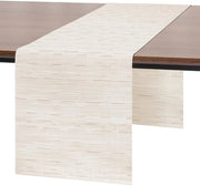 Tavolo da esterno, moderno tavolo da esterno, lavabile, isolante termico PVC per esterni, per case, ristoranti e hotel, 40 x 240 cm (beige)