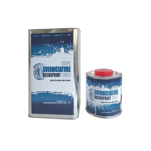 Sverniciatore forte DECOSPRINT rimuove smalti sintetici oleosintetici idropitture e vernici 3 LT
