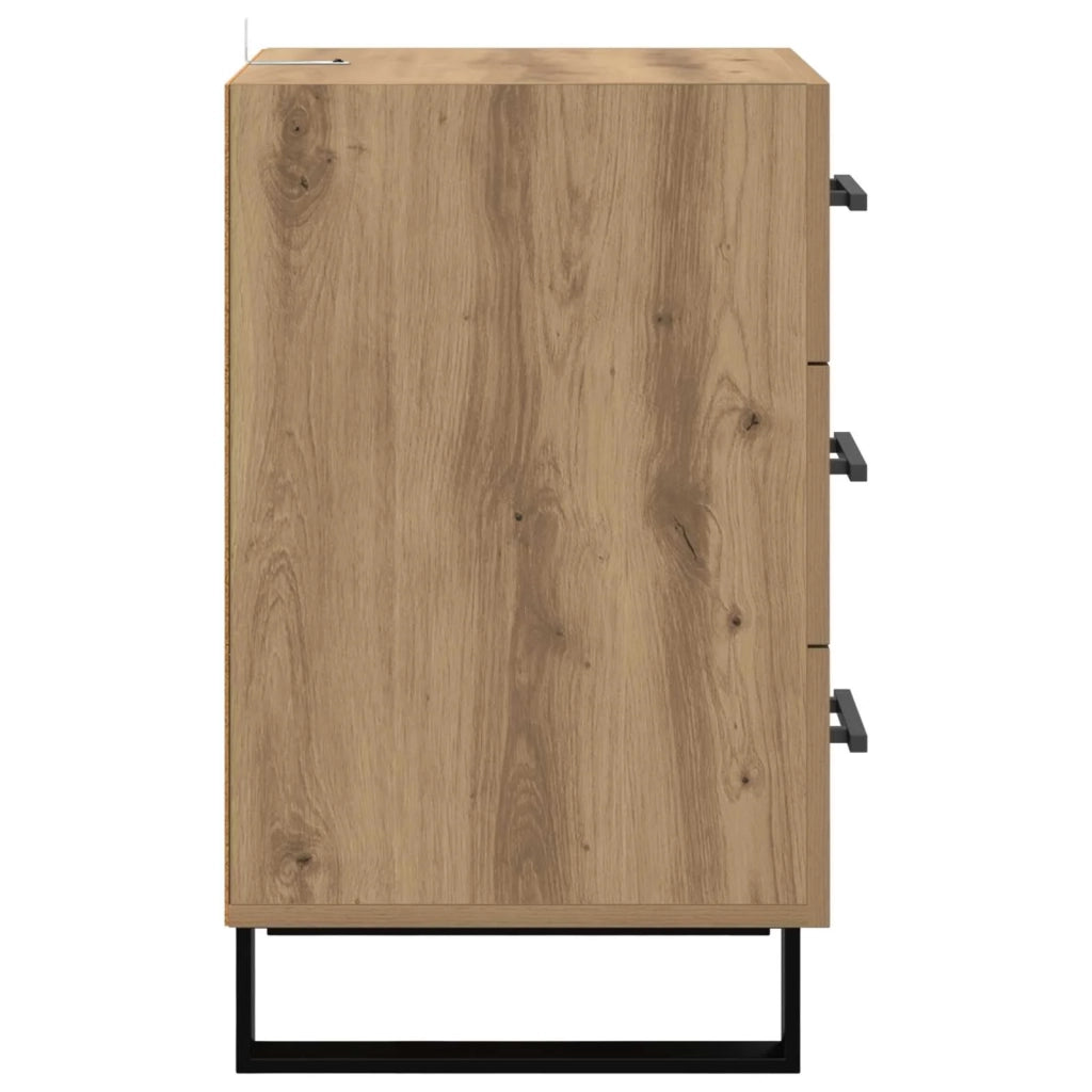 Armadio da Notte Rovere artigianale 40 x 40 x 66 cm 882144