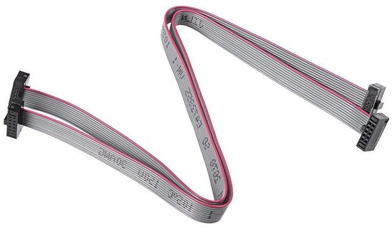 Connettore IDC a 10 pin femmina - 20 cm - 1,27 mm - 2 pezzi