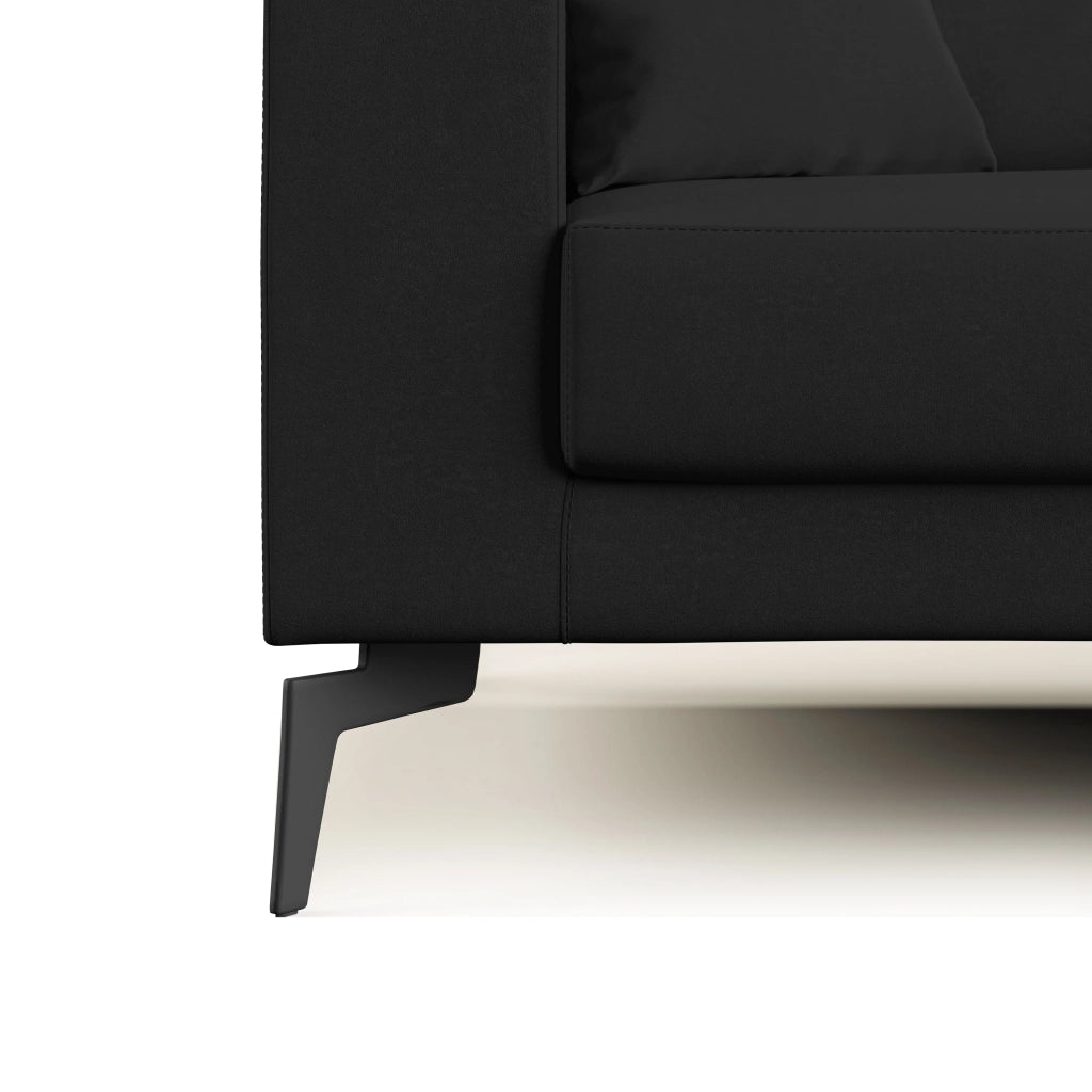 Prestige Divano design moderno T11 186 cm nero