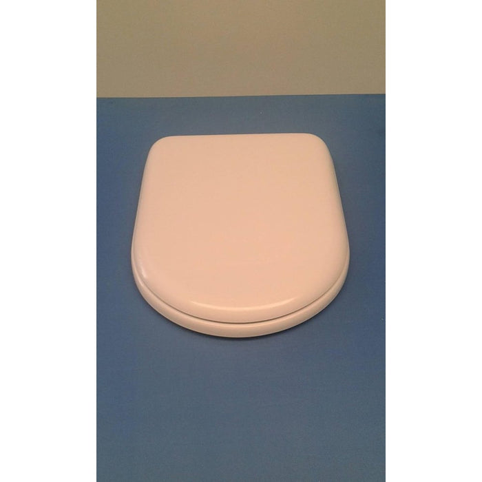 Copriwater hidra top line bianco cerniera cromo-sedile-asse wc