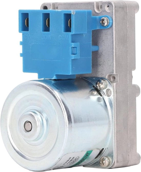 Motore di alimentazione per avvitatore 20W AC220V - Rimpiazzo per stufe a pellet - Carrello in metallo tutto - Compatibile con PHC90, Cast PP60, PP60 RF, PP70, PP130, PP130 B, P130 RF, PPC90, TSC90 (2r/min)