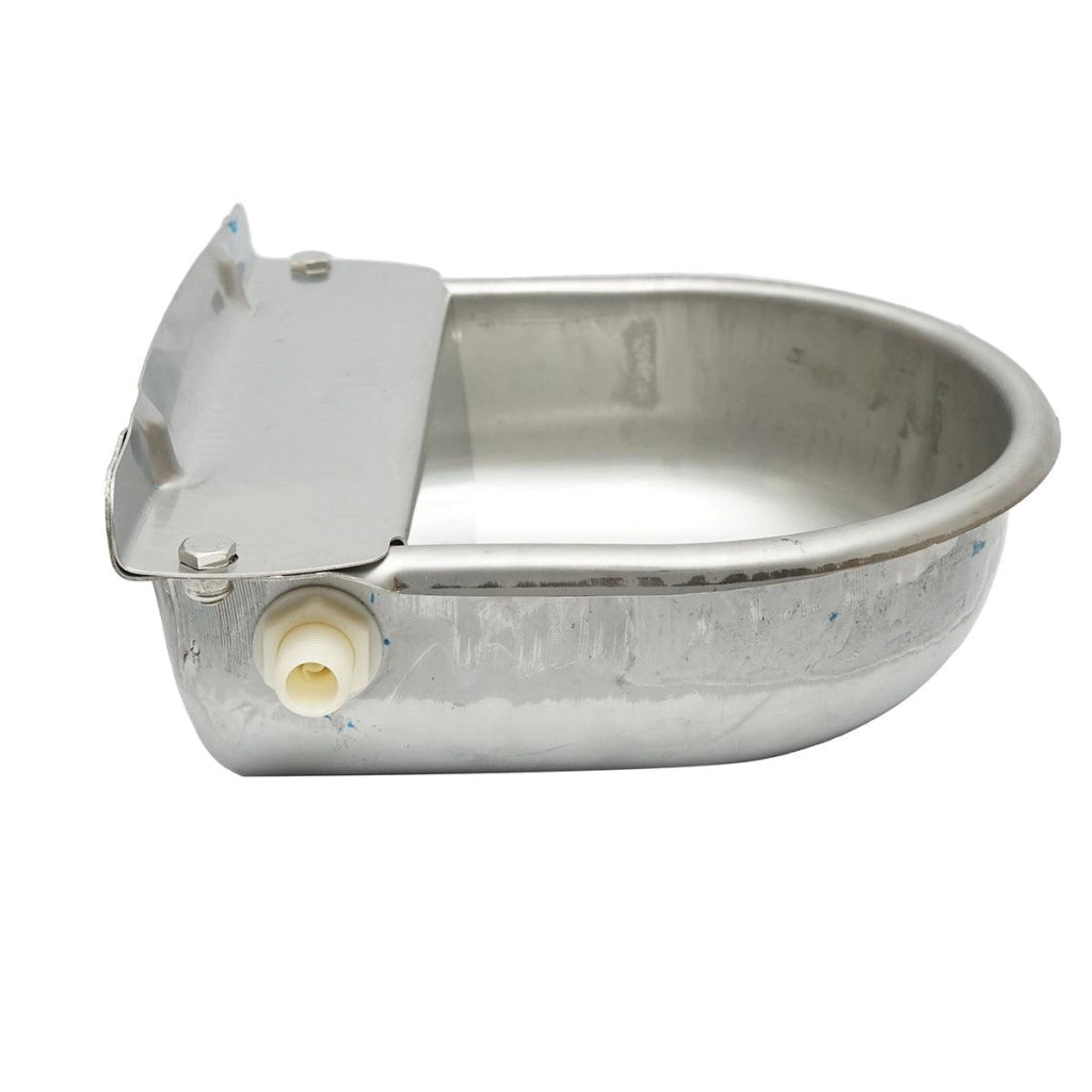Abbeveratoio in acciaio inox 2L con galleggiante, livello costante
