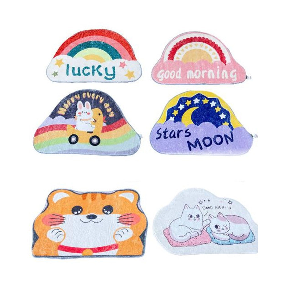 Trade Shop - Tappeto Cute Bambini Ragazzi Stanzetta Cameretta Resistente Assorbente 50x80 Cm -
