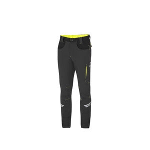 SPARCO PANTALONE KANSAS GREY YELLOW TG XS