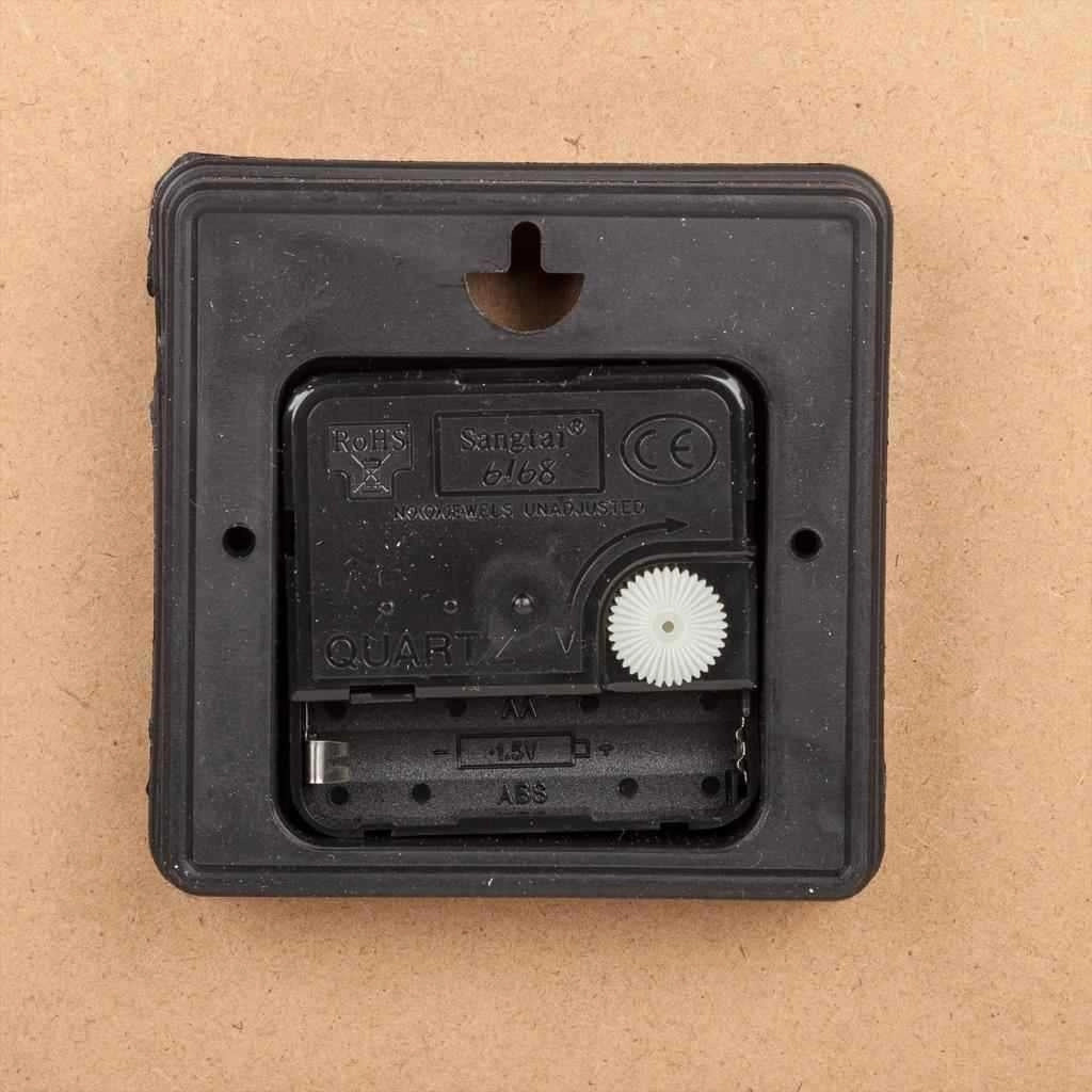 Orologio da parete in legno nero d34x2h