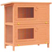Conigliera all'Aperto Gabbia Piccoli Animali 4 Porte Legno cod mxl 52810
