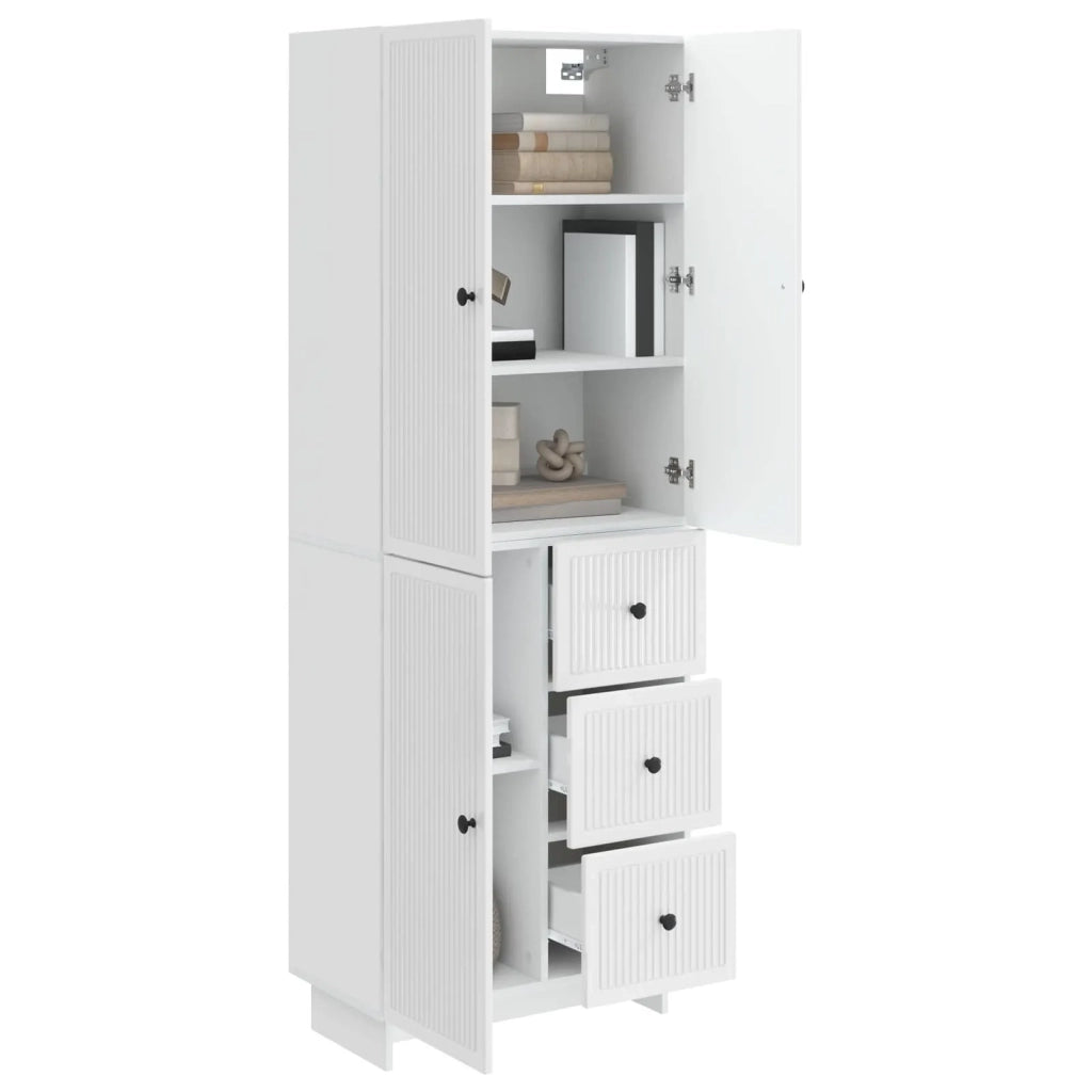 Set di armadi 2 pcs 66 x 34,5 x 90 cm Legno ingegnerizzato