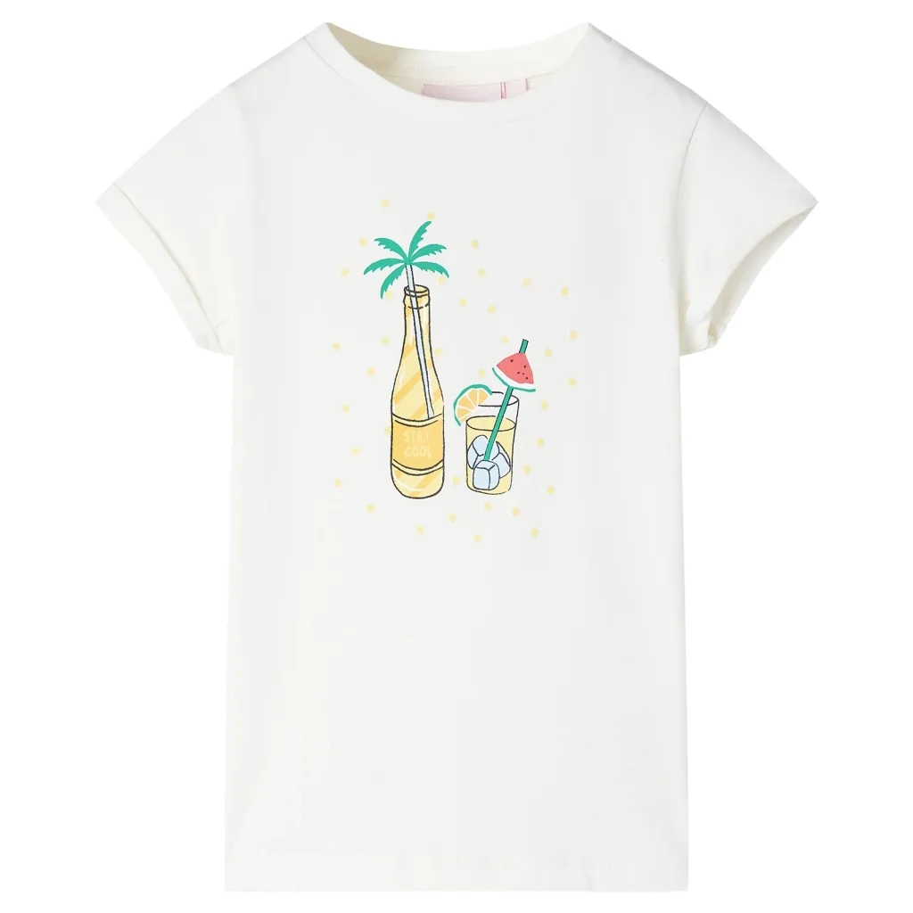 Maglietta per Bambini Ecru 104cod mxl 134467